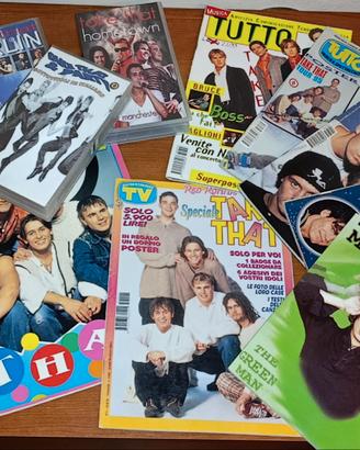 Lotto Misto TAKE THAT Magazine Video VHS Foto