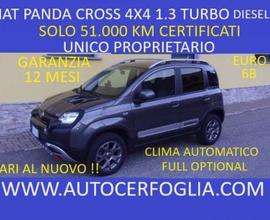 FIAT Panda 1.3 mjt 16v Cross 4x4 95cv-E6-KM 51.8
