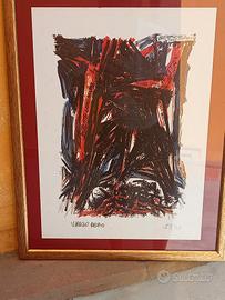 Berti Vinicio serigrafia 44 x 32 più cornice