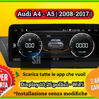 Car tablet navigatore AUDI A4 | A5 | 2008-2017