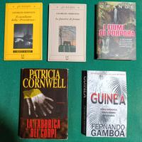 Lotto divisibile n 5 libri genere vario