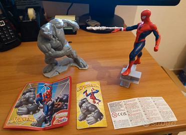 Spiderman e Rhino Sorpresa Uovo Di Pasqua Kinder 