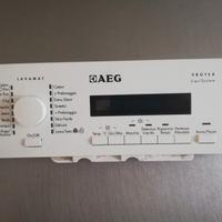 scheda e frontale  per lavatrice aeg