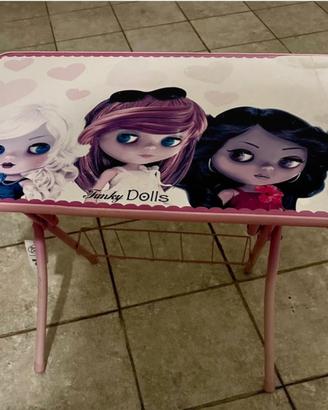 tavolino pieghevole per bambini,