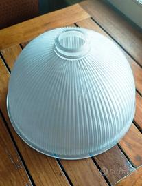 Paralume in vetro satinato, retrò.