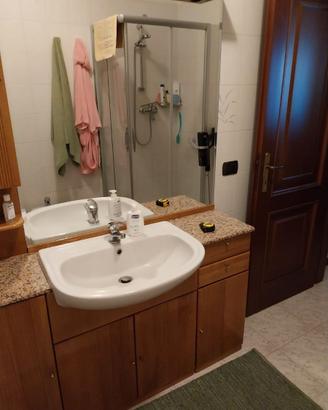 Mobile Bagno Completo in Legno 142cm