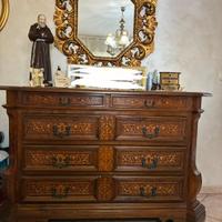 Camera da letto completa in stile barocco 