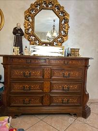 Camera da letto completa in stile barocco 