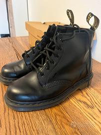 Dr Martens Nero EU 40 in Pelle -Originali con Box