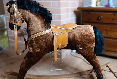cavallo a dondolo vintage 