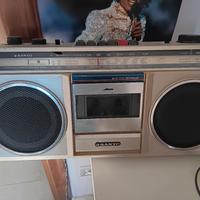 Radio Sanyo vintage anni 80