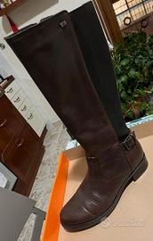 Valleverde stivali in pelle + elastick numero 37