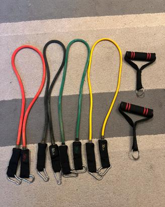 elastici da allenamento con prese