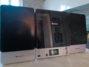 Hi fi da tavolo Auna cd radio usb bt.