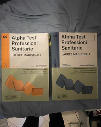 Alpha test professioni sanitarie magistrale