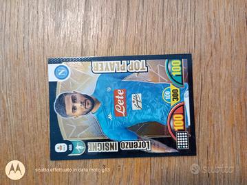 carta Lorenzo Insigne calciatori panini 2018-19