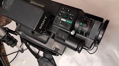 Sony videocamera 8 + fotocamera ferrania