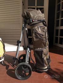GOLF - completo mazze borsa e carrello