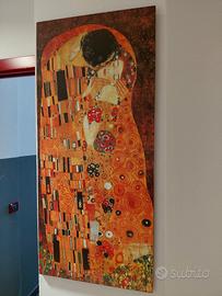 quadro bacio klimt