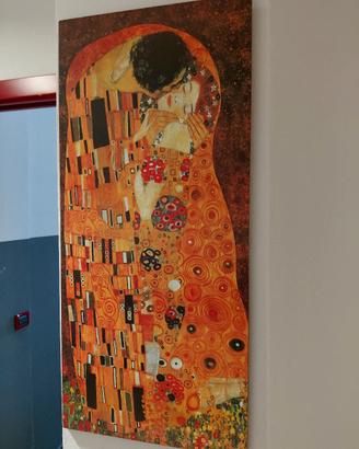 quadro bacio klimt