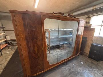 Armadio 5 ante Mid-Century Modern italiano anni 50