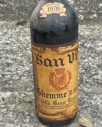 Bottiglia Vintage Ghemme D.O.C. Tenuta San Vi 1976