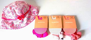 3  Collant Nuove Calzedonia e cappello Monsoon