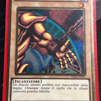 Braccio sinistro del proibito carta yu gi oh