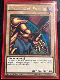 Braccio sinistro del proibito carta yu gi oh