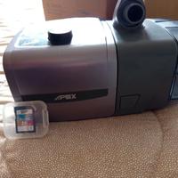 CPAP APEX con umidificatore e mascherina