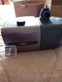 CPAP APEX con umidificatore e mascherina