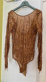 NUOVO Body con paillettes