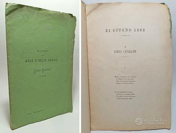 IL CANTO DELLE MUSE E DELLE GRAZIE A LUIGIA CAVALL