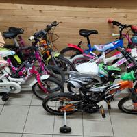 lotto bici da bambino 