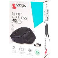 Mouse Wireless Sologic Ergonomico e Ricaricabile –