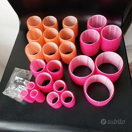 Set 24 bigodini tutte le misure