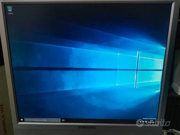 Postazione PC Completa Core2Quad 4GB Win10 + Monit
