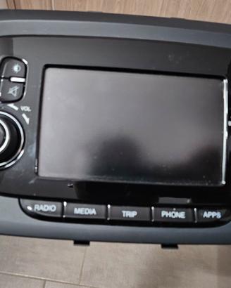 stereo bluetooth piu navigatore fiat 500 x origina