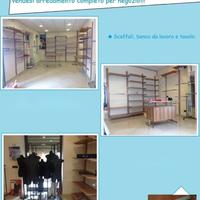 Arredamento per negozio