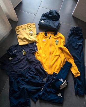 set calcio kappa 12 anni