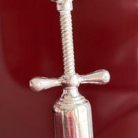 Cavatappi antico Silver Plated Italy