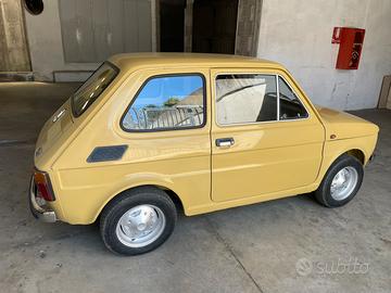 Fiat 126 prima serie gialla