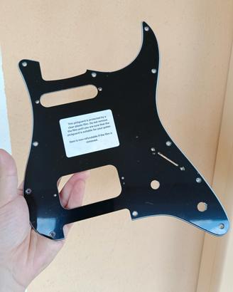 Battipenna Stratocaster HS Nero 3 strati