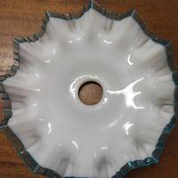 Tre coppe in opaline vetro di Murano antico