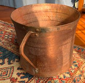 vaso da esterno in rame