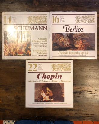 3 Vinili I tesori della musica classica