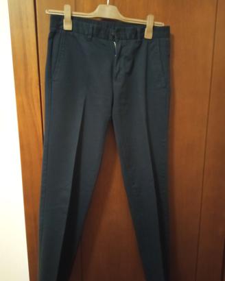 pantaloni uomo blu