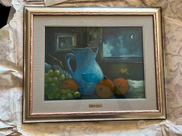 Dipinto olio su tavola Carlo Gatti