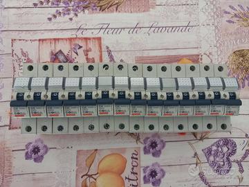 14X INTERRUTTORE MAGNOTOTERMICO GEWISS 1P C25