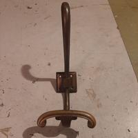 Appendiabiti in ottone antico